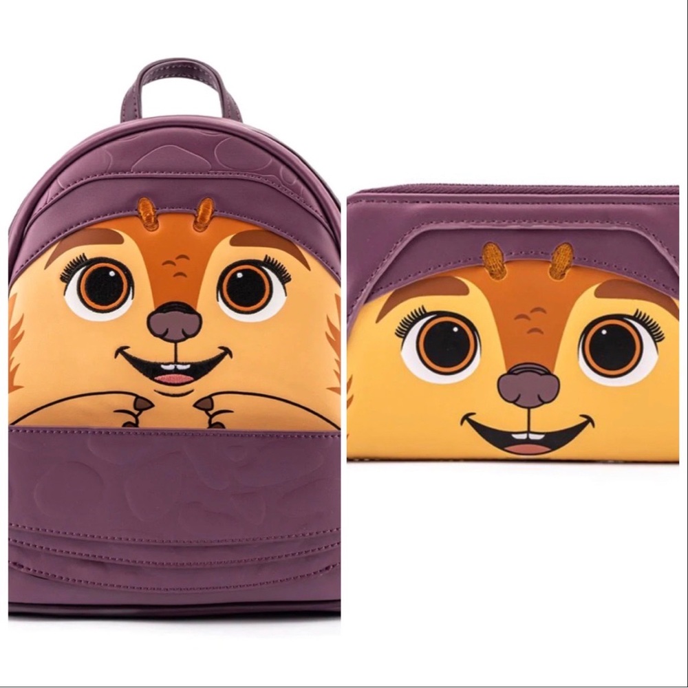 NWT Raya and the Last Dragon Tuk Tuk Cosplay Loungefly Mini Backpack & Wallet